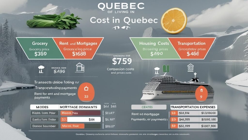 le coût de la vie au québec