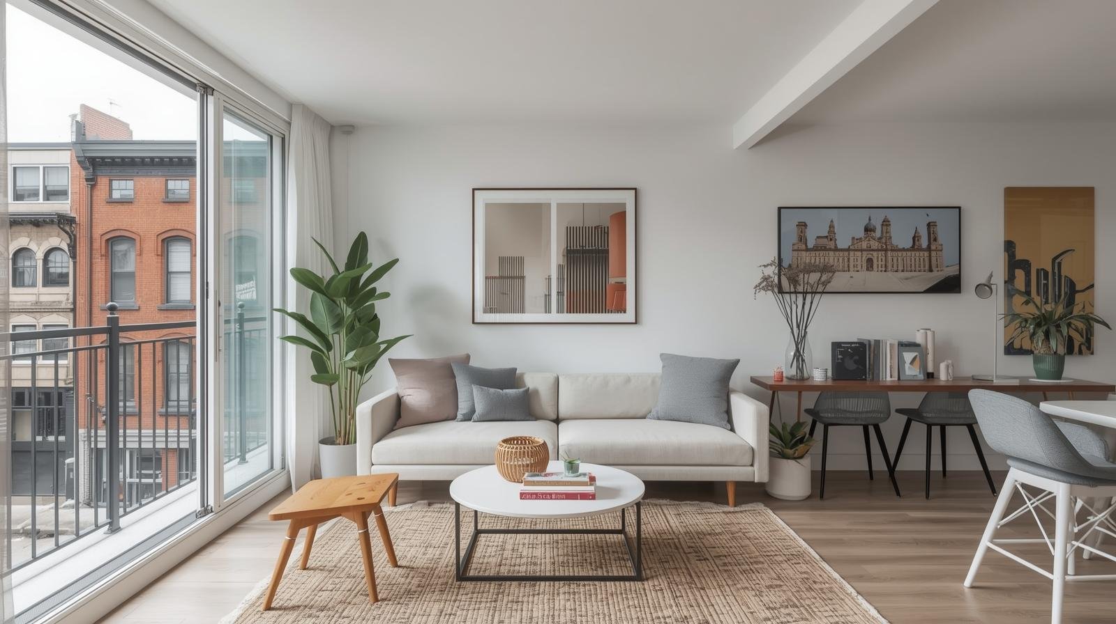 Québec 2025 : Louer ou acheter, les secrets pour un choix financier judicieux appartement moderne à montréal avec balcon, idéal pour les étudiants ou jeunes professionnels cherchant à louer au québec.