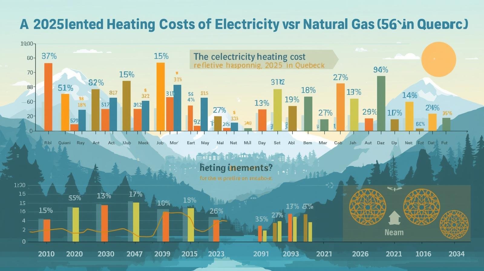 comparaison des coûts du chauffage au québec – électricité vs gaz naturel en 2025