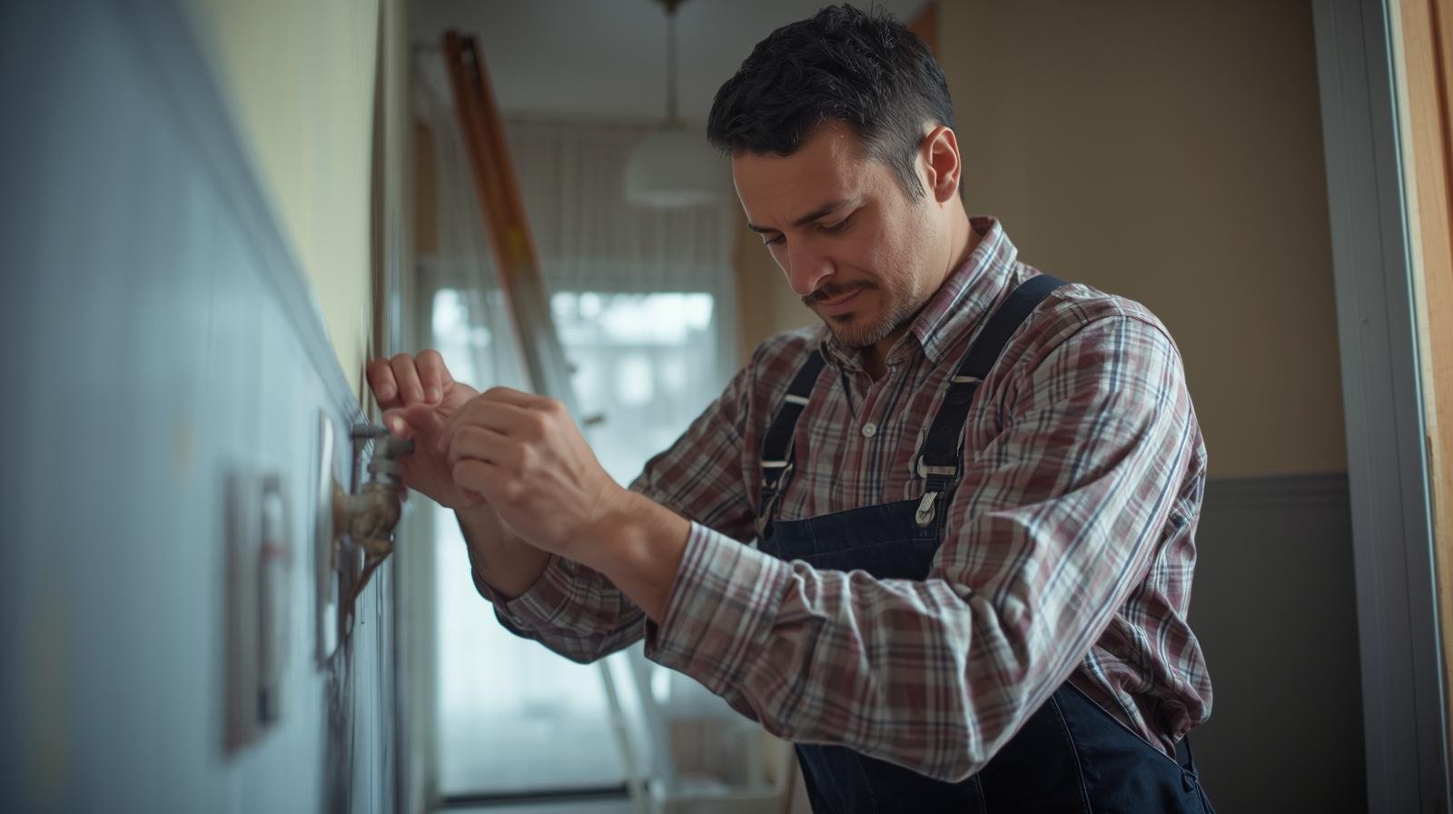 Clés et pouvoirs : guide rare pour locataires pour survivre et prospérer au Québec propriétaire au québec inspectant un logement pour effectuer les réparations nécessaires et assurer la sécurité et le confort du locataire, conformément aux obligations légales