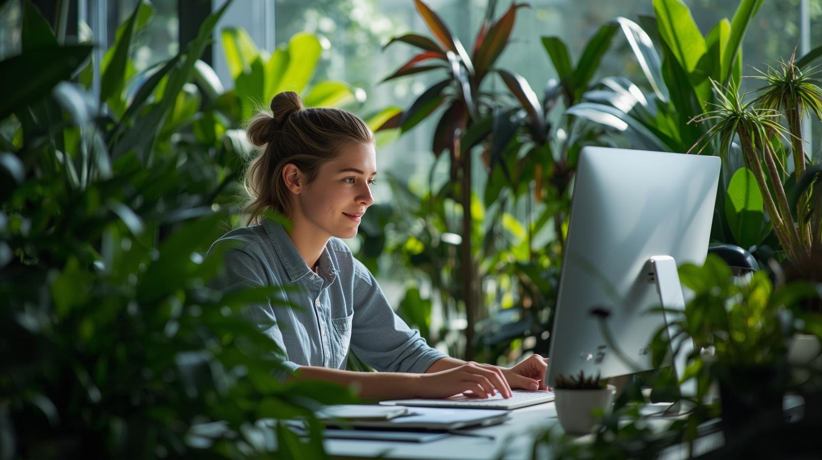 🌟 Bien-être et stabilité : les secrets des métiers les plus enviés au Québec un jeune professionnel québécois en télétravail)