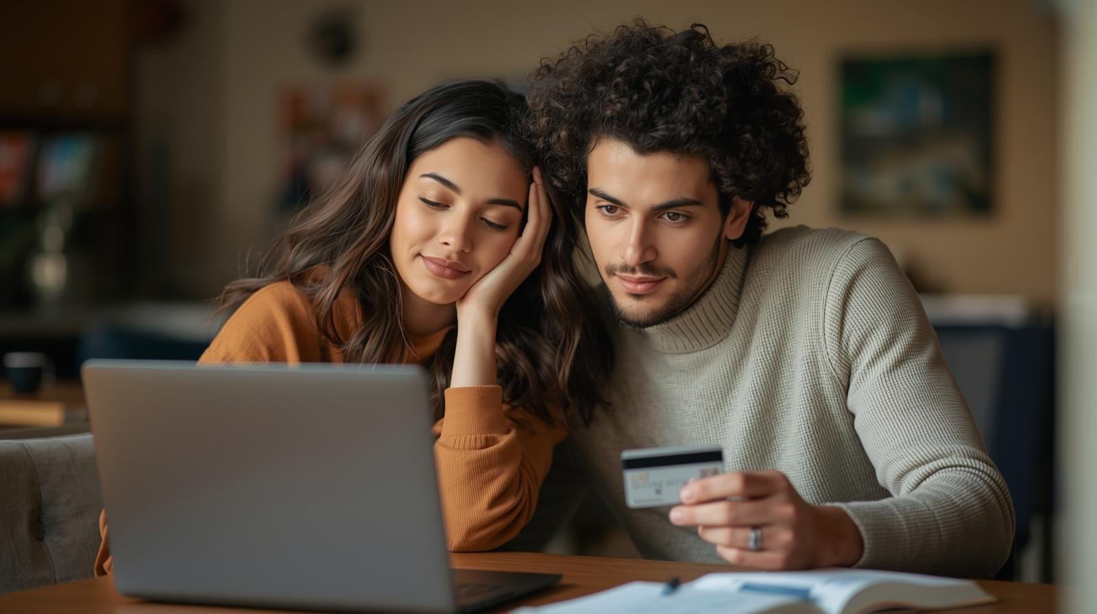 un jeune couple de nouveaux arrivants au canada